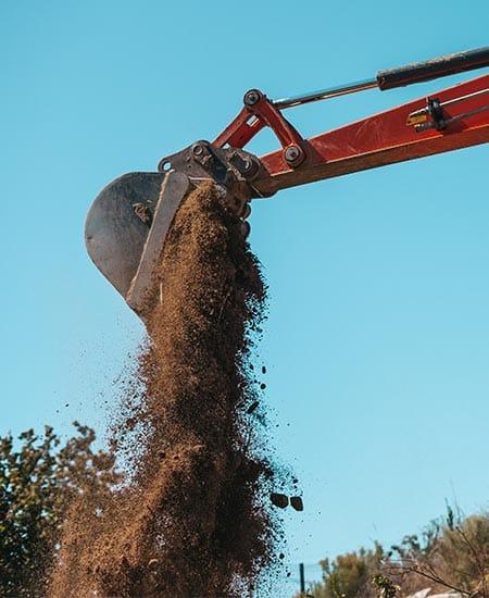 mini digger machine